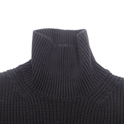 短款高领针织衫 XS