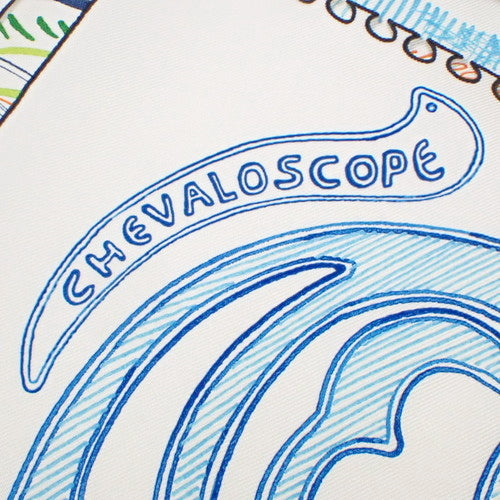 【新品】Chevaloscope シュヴァルスコープ カレ90 アパレル ファッション小物 バッグ小物 シルク