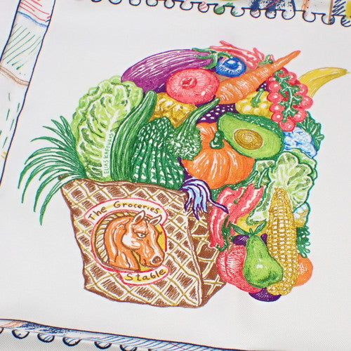 【新品】Chevaloscope シュヴァルスコープ カレ90 アパレル ファッション小物 バッグ小物 シルク