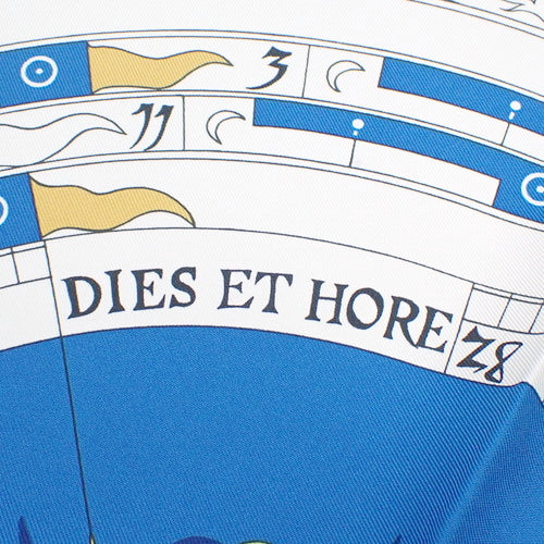 【新品】DIES ET HORE 占星術 カレ90 アパレル ファッション小物 バッグ小物 太陽 星座 シルク