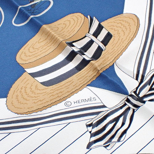 【新品】LES BECANES ベカン カレ70 アパレル ファッション小物 バッグ小物 自転車 シルク