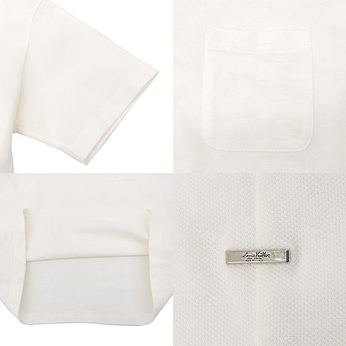 Damier Half Damier Pocket T-Shirt RM202Q, Apparel, Fashion, Clothing, Short Sleeve, Size S, Cotton