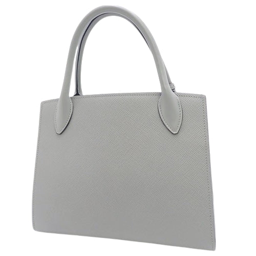 Monochrome small 2-way shoulder bag in Saffiano leather with CUIR+C ARDESIA (1BA156)