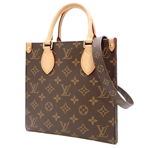 Monogram Sac Plat BB Monogram Canvas Brown M46265 (currently available as of January 2025) 2-way shoulder bag