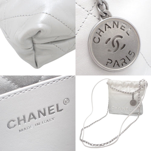 Chanel Matelasse 22 迷你手提包,双向使用,单肩/斜挎,渐变色小牛皮,AS3980