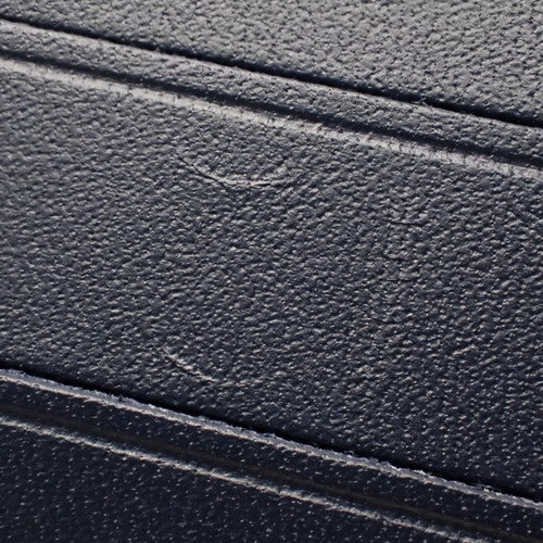 Portefeuille Capucines Compact Tri-fold Taurillon Leather Marine Rouge M63741