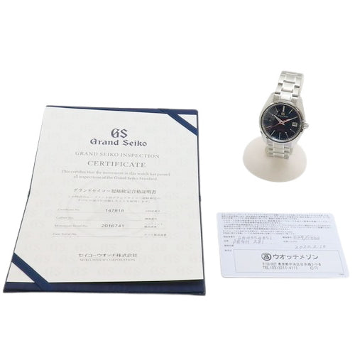 【保証書付】 SBGH281 ヘリテージコレクション メカニカルハイビート36000 SS 自動巻き ブルー 60周年1500本限定