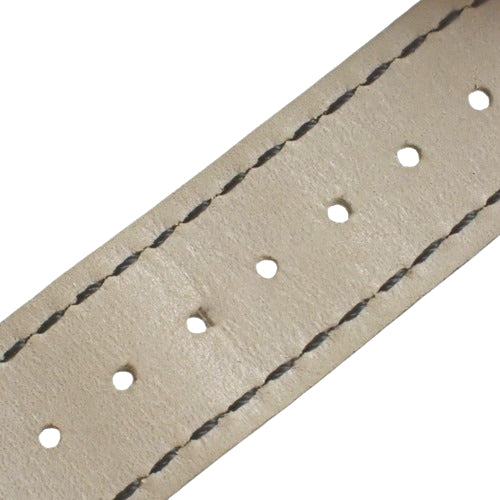 902QZMOP 长岛 SS/鳄鱼纹石英白色贝壳表盘