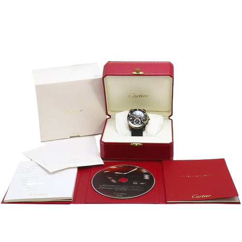W2CA0004 Calibre de Cartier Diver, Stainless Steel/Rubber, Automatic, Black