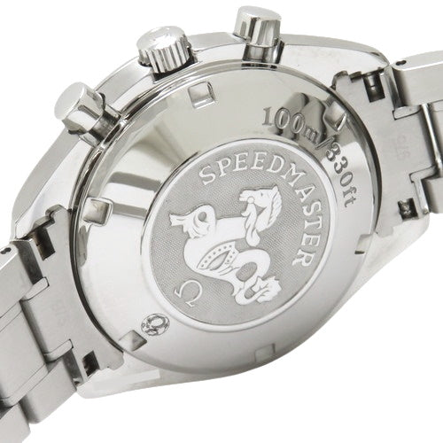 3210.50 Speedmaster Date, Stainless Steel, SS, Automatic, Black