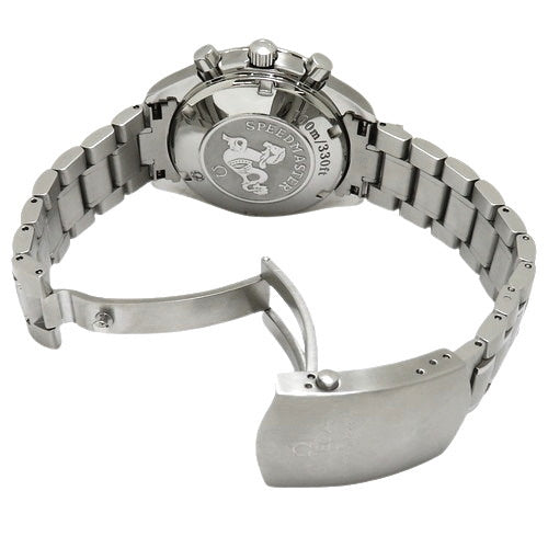 3210.50 Speedmaster Date, Stainless Steel, SS, Automatic, Black