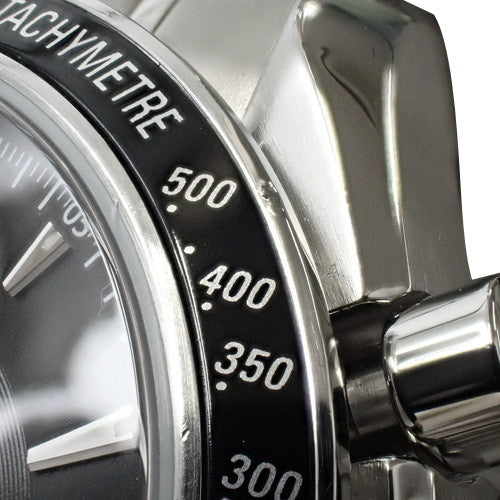 3210.50 Speedmaster Date, Stainless Steel, SS, Automatic, Black