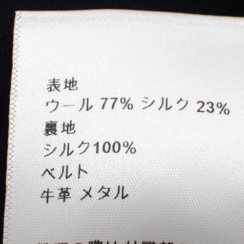 ロングジレ 2018年 アパレル ファッション ベスト 38 ウール シルク