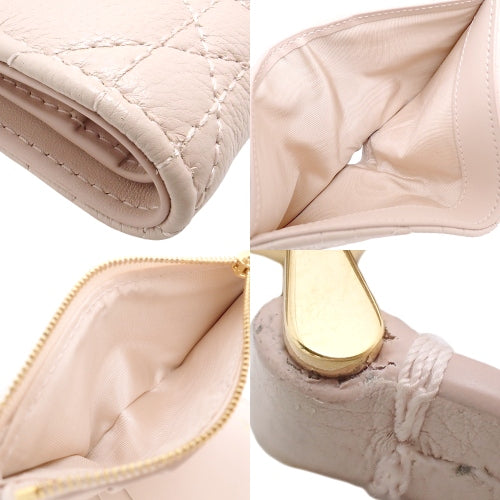 カナージュ Dior Caro Dahlia ウォレット 2つ折り 二つ折り カロ カーフ S5173UWHC_M413