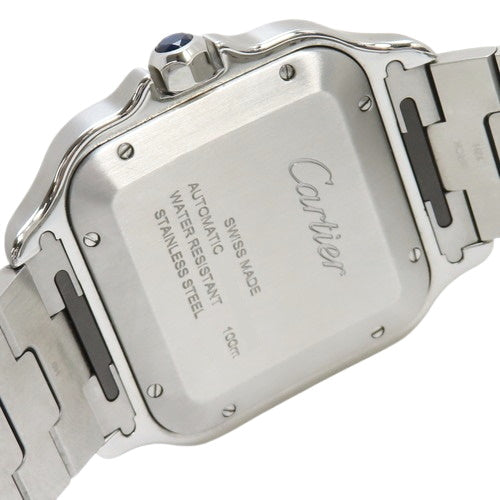 WSSA0030 Santos-de-Cartier LM Stainless Steel SS Automatic Blue