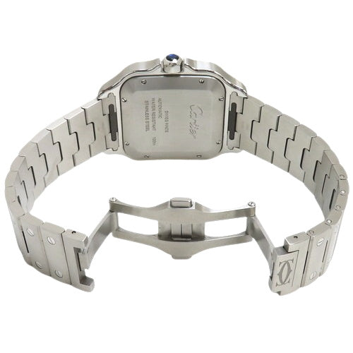 WSSA0030 Santos-de-Cartier LM Stainless Steel SS Automatic Blue