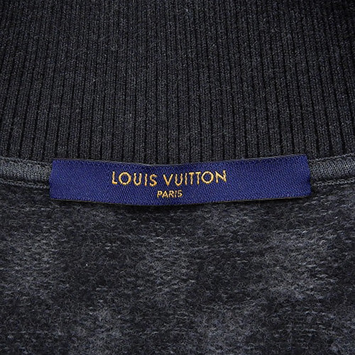 Damier 提花拉链飞行员夹克 2021 大号 Damier 石墨夹克