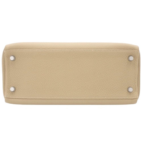 Kelly 28(内缝线)Togo 钯金五金风衣 A 印章