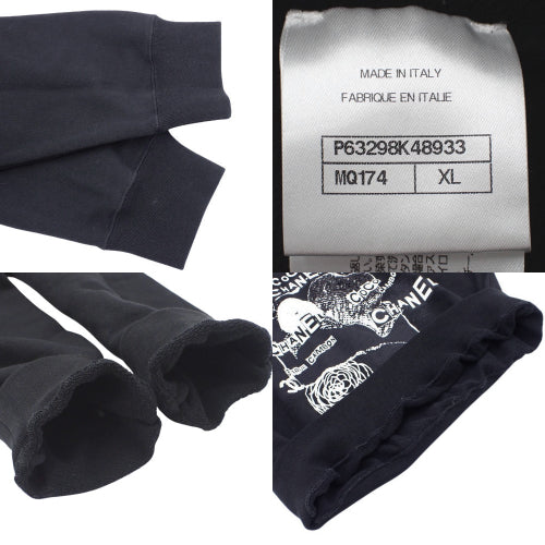 ココマーク トレーナー P63 カメリア スパンコール スウェット アパレル ファッション XL コットン