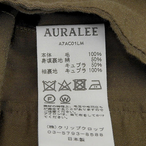 フード付きロングコート 4 AURALEE オーラリー