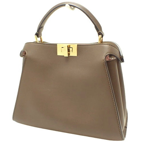 ピーカブー エッセンシャリー カーフ ブラウン 8BN302 2WAY ショルダー 肩掛け 斜め掛け