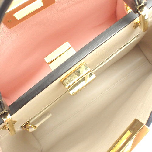 ピーカブー エッセンシャリー カーフ ブラウン 8BN302 2WAY ショルダー 肩掛け 斜め掛け