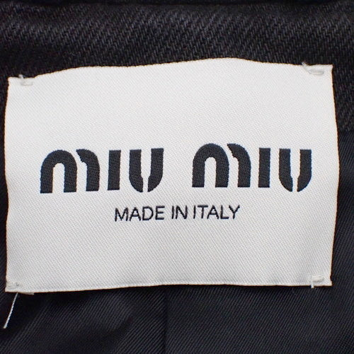 Logo denim jacket, size 42, marbled, 2022