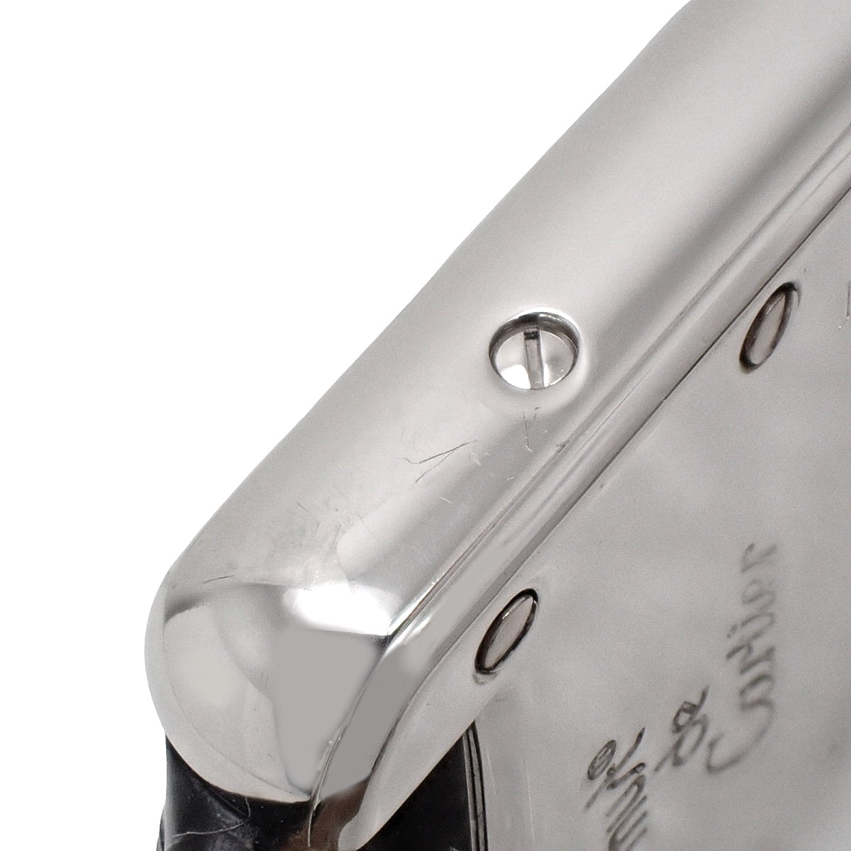 Mast Tank SM SV925/Leather Quartz White