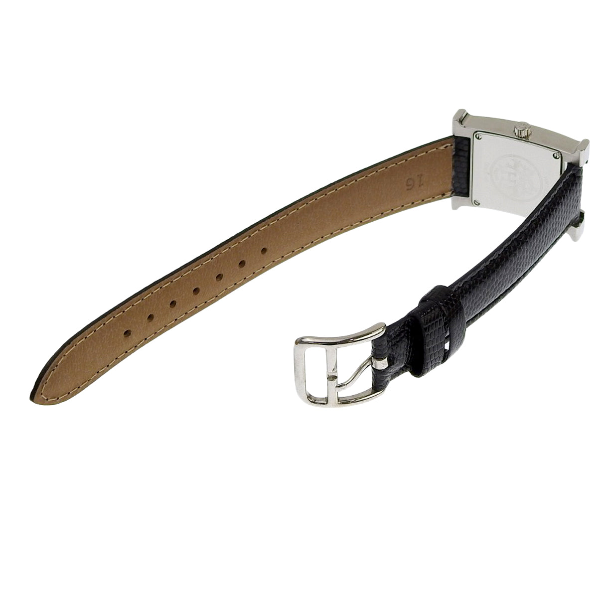 HH1.210 H腕表 迷你款 不锈钢/皮革 石英表 白色