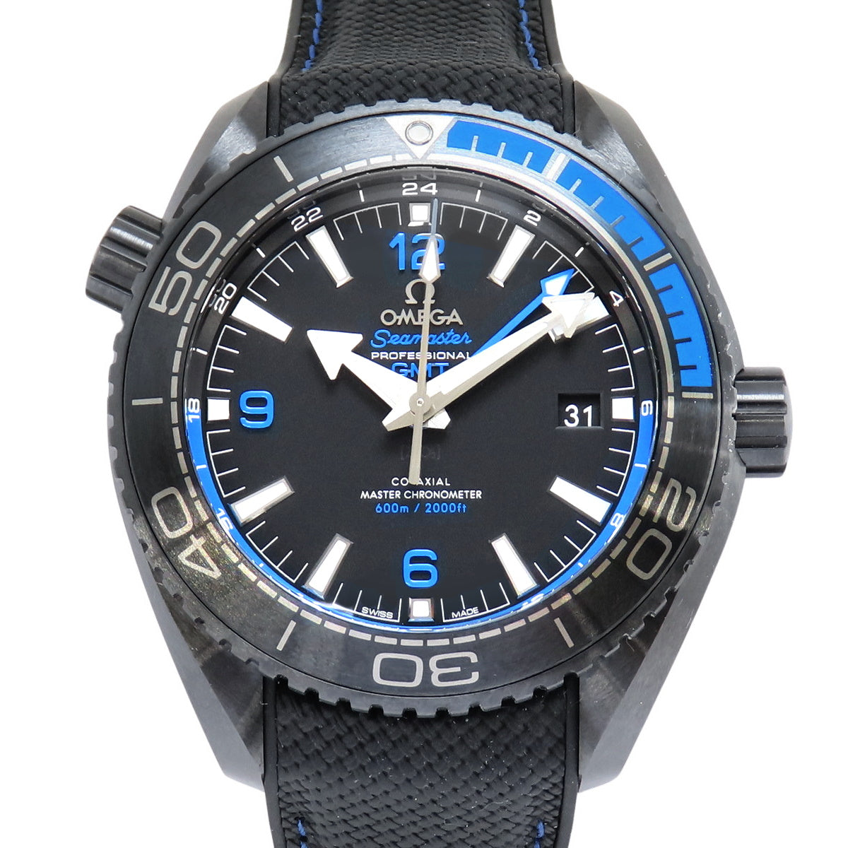 215.92.46.22.01.002 Seamaster Planet Ocean 600 CE/Rubber Automatic Black