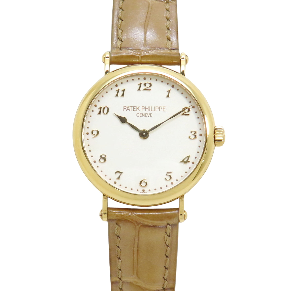 7200R-001 Carrara Alligator/RG Automatic White