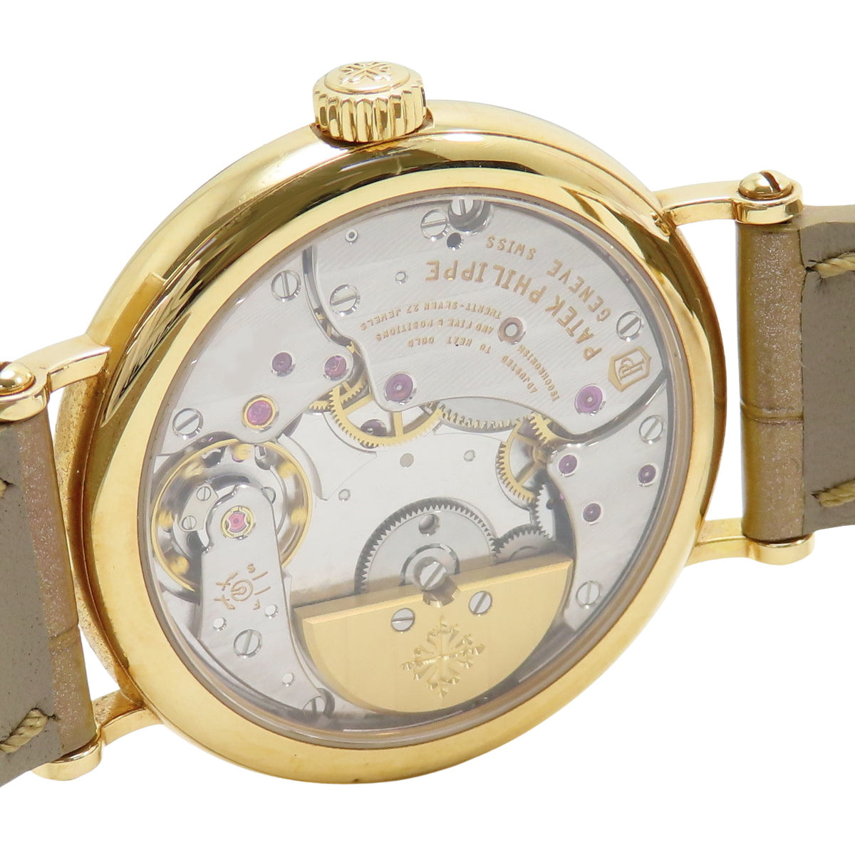 7200R-001 Carrara Alligator/RG Automatic White