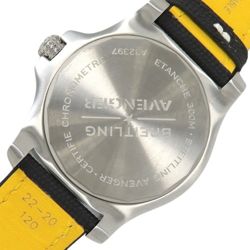 A32397 Avenger Automatic GMT Stainless Steel SS Automatic Black