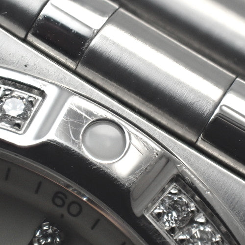 A77310 Chronomat 32 不锈钢石英象牙色钻石表圈