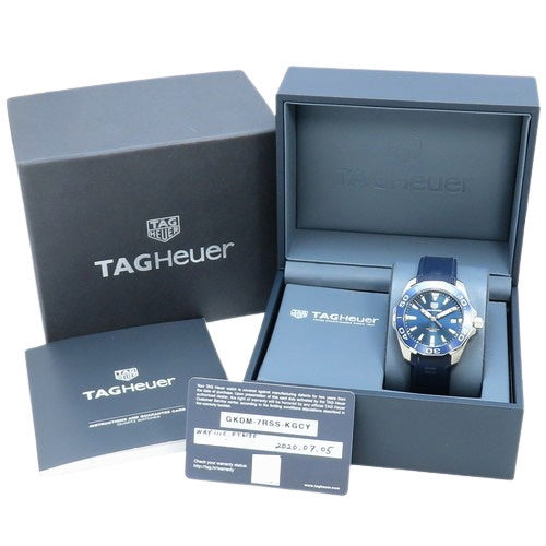 WAY111C.FT6155 アクアレーサー ステンレススチール SS クオーツ ブルー