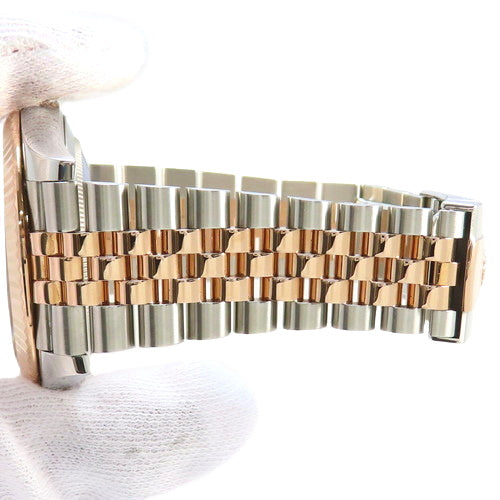 126331 日志型腕表 PG/SS 不锈钢 随机编号 自动上链 香槟金