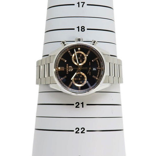 CBN2019.BA0642 Carrera Caliber Heuer 02 Stainless Steel Automatic Black Japan Limited Edition of 300 pieces