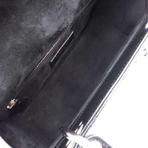 カナージュ レディディオール Lady Dior バッグ ミディアム 2WAY ショルダー 肩掛け ラムスキン