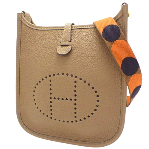 【未使用】エブリン アマゾン TPM トリヨンクレマンス ベージュドゥワイマール/ノアゼット/キュイーブル/ゴールド ゴールド金具 B刻印