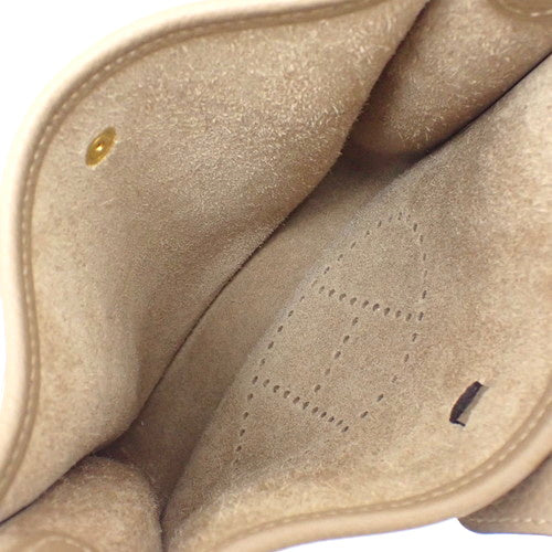 【未使用】爱马仕(Hermes)Evelyne Amazon TPM,Taurillon Clemence皮革,米色/榛果色/铜色/金色,金色五金件,B刻印