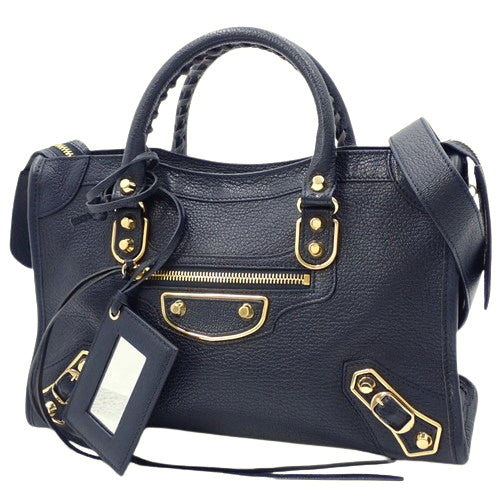 クラシック メタリックエッジ シティS レザー ネイビー 432831 2WAY ショルダー 肩掛け 斜め掛け