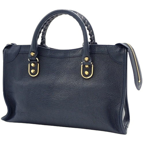 クラシック メタリックエッジ シティS レザー ネイビー 432831 2WAY ショルダー 肩掛け 斜め掛け