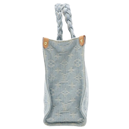 Monogram Denim Let Go PM 双向单肩托特包,Monogram Denim,M24897