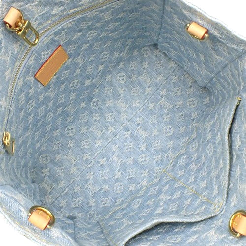 Monogram Denim Let Go PM 双向单肩托特包,Monogram Denim,M24897