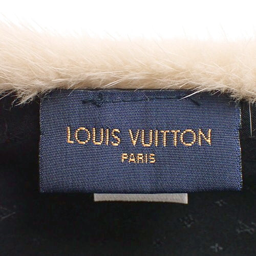 Echarpe Calligram 毛皮徽标水貂 M70874