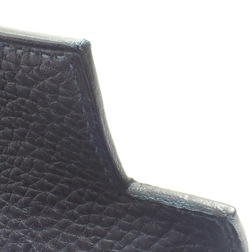 ケリー 25 (内縫い) ブルーニュイ トゴ パラジウム金具 シルバー金具 Y刻印 2WAY ショルダー 肩掛け