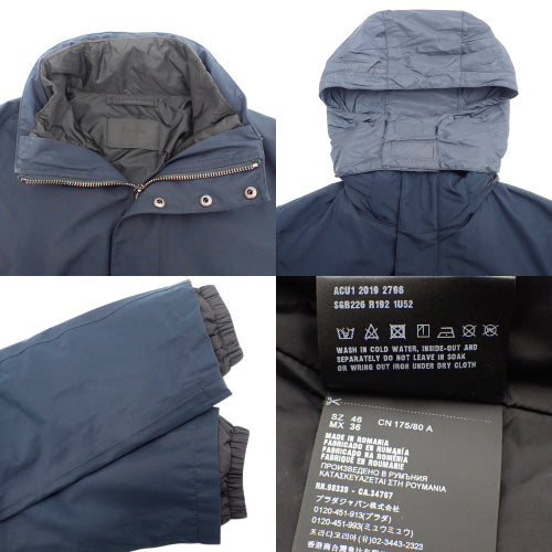 Nylon coat 2019 size 46 with hood