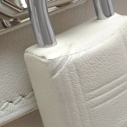 ケリー 25 (内縫い) スイフト パラジウム金具 ホワイト シルバー金具 □K刻印