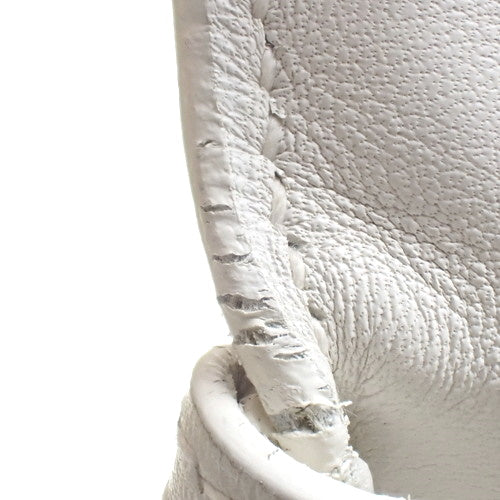 ケリー 25 (内縫い) スイフト パラジウム金具 ホワイト シルバー金具 □K刻印