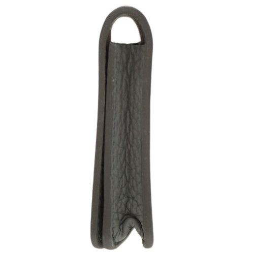 Dogon card case, Togo leather, palladium hardware, Vert Amande color, silver hardware, D-stamp.